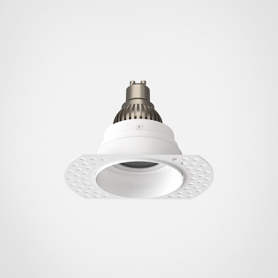Astro 1248024 | Adjustable Round Trimless Downlight | Matt White Finish