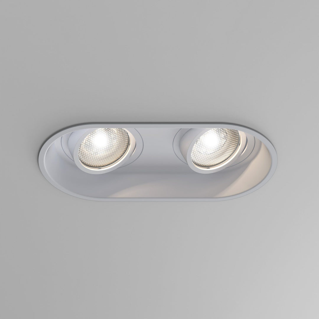 Astro 1249028 Minima Twin LED Downlight Matt White