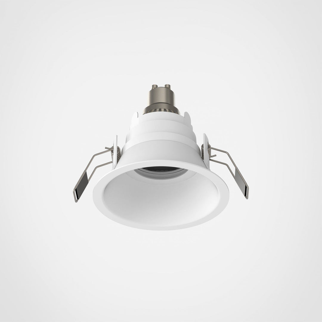 Astro 1249034 | Slimline Round Fixed Downlight | Matt White Finish