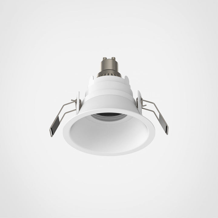 Astro 1249034 | Slimline Round Fixed Downlight | Matt White Finish