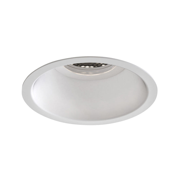 Astro 1249034 | Slimline Round Fixed Downlight | Matt White Finish