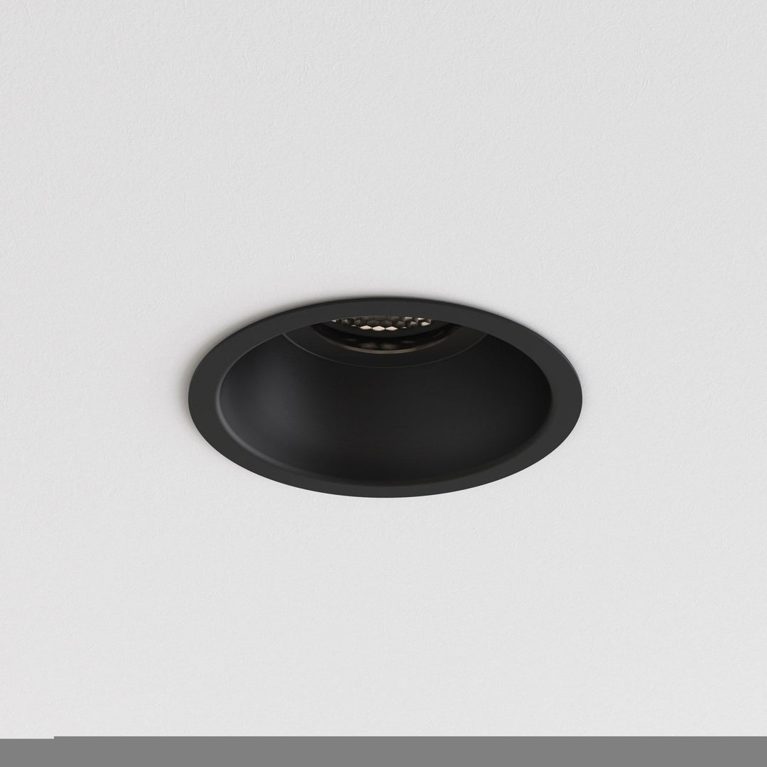 Astro 1249035 | Minima Slimline Round Downlight | Matt Black