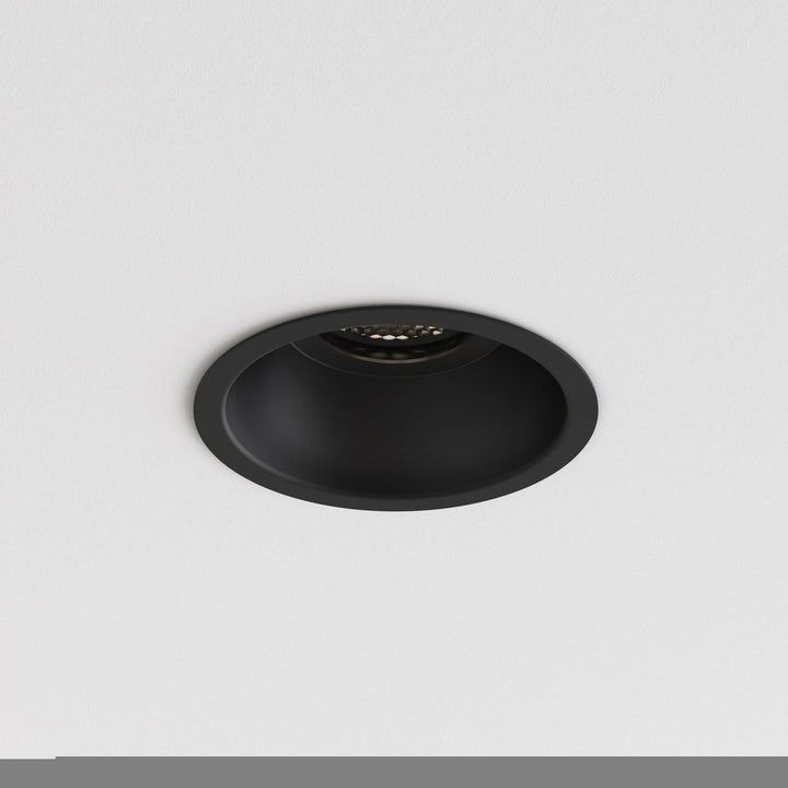 Astro 1249035 | Minima Slimline Round Downlight | Matt Black