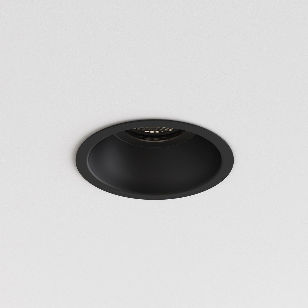Astro 1249035 | Minima Slimline Round Downlight | Matt Black