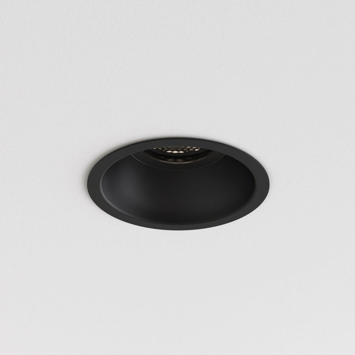 Astro 1249035 | Minima Slimline Round Downlight | Matt Black
