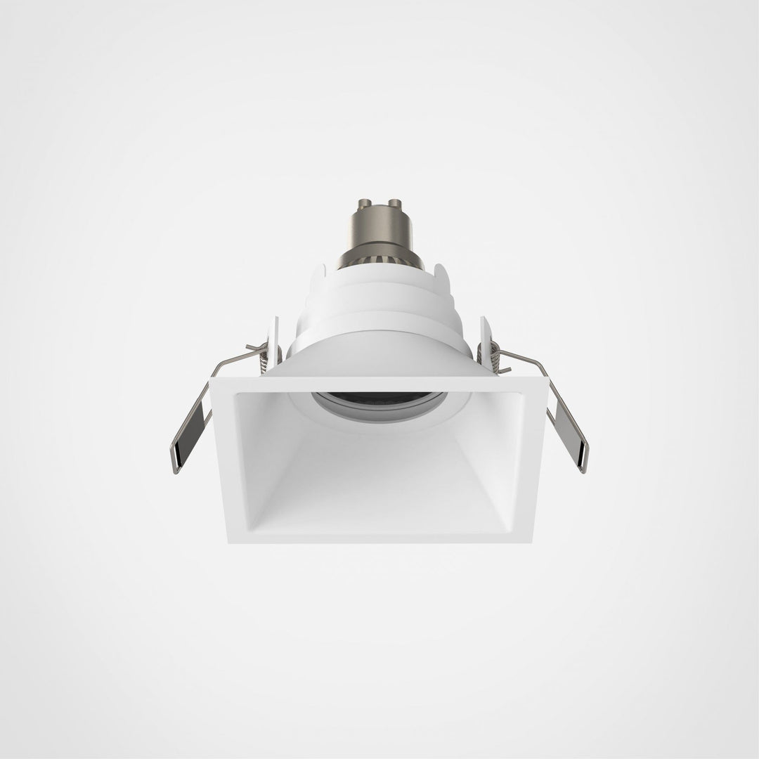Astro 1249038 Minima Bathroom Slimline Square Fixed Downlight Matt White