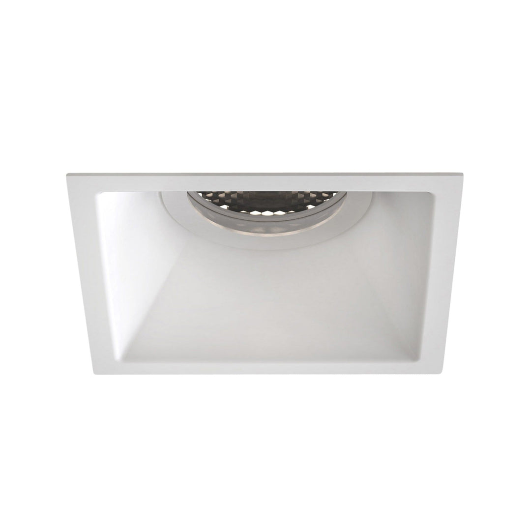 Astro 1249038 Minima Bathroom Slimline Square Fixed Downlight Matt White