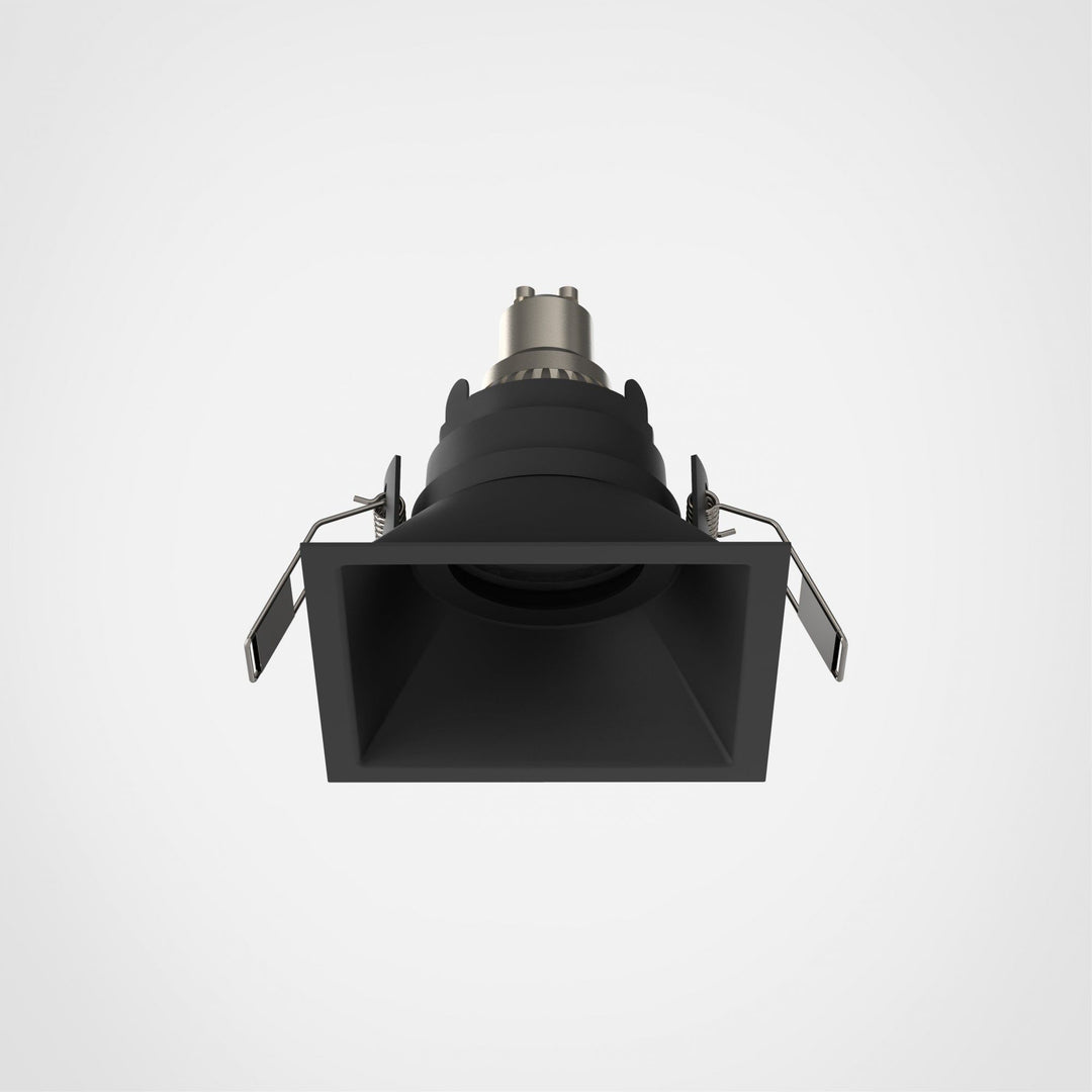 Astro 1249039 Minima Bathroom Slimline Square Fixed Downlight Matt Black
