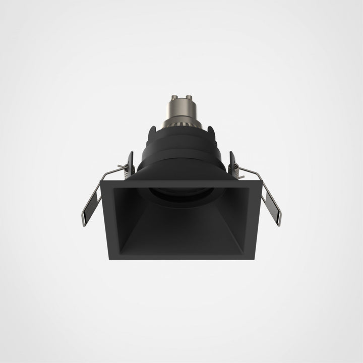 Astro 1249039 Minima Bathroom Slimline Square Fixed Downlight Matt Black