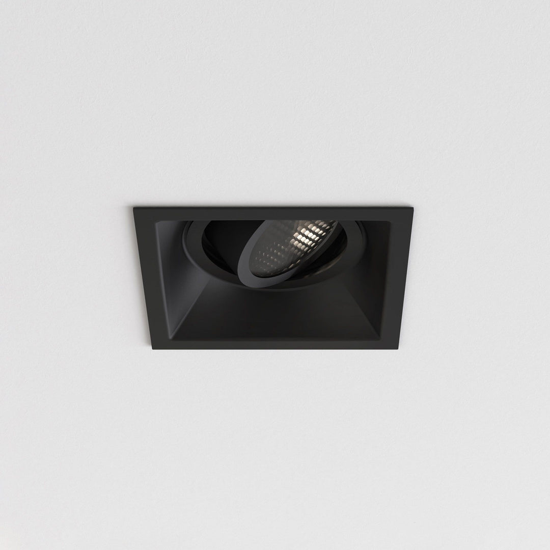 Astro 1249043 Minima Slimline Square Adjustable Downlight Matt Black