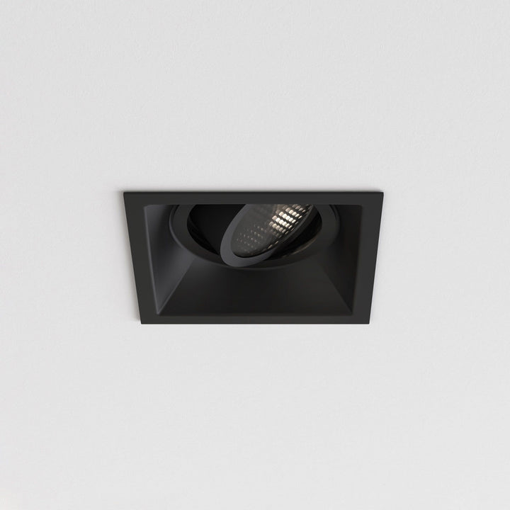 Astro 1249043 Minima Slimline Square Adjustable Downlight Matt Black
