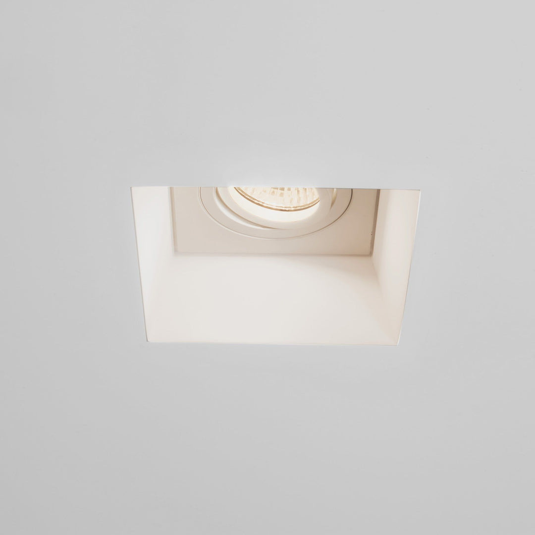 Astro 1253007 Blanco Adjustable Square Plaster Downlight