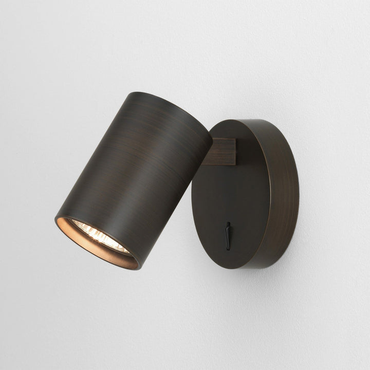 Astro 1286009 Ascoli Single LED Spotlight Switched Bronze