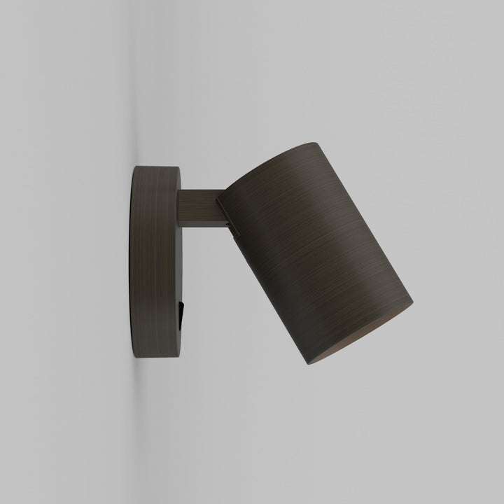 Astro 1286009 Ascoli Single LED Spotlight Switched Bronze