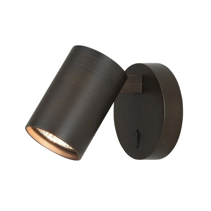 Astro 1286009 Ascoli Single LED Spotlight Switched Bronze