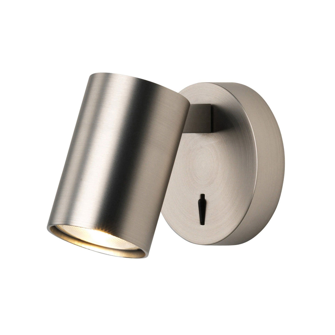 Astro 1286011 Ascoli Single LED Spotlight Switched Matt Nickel