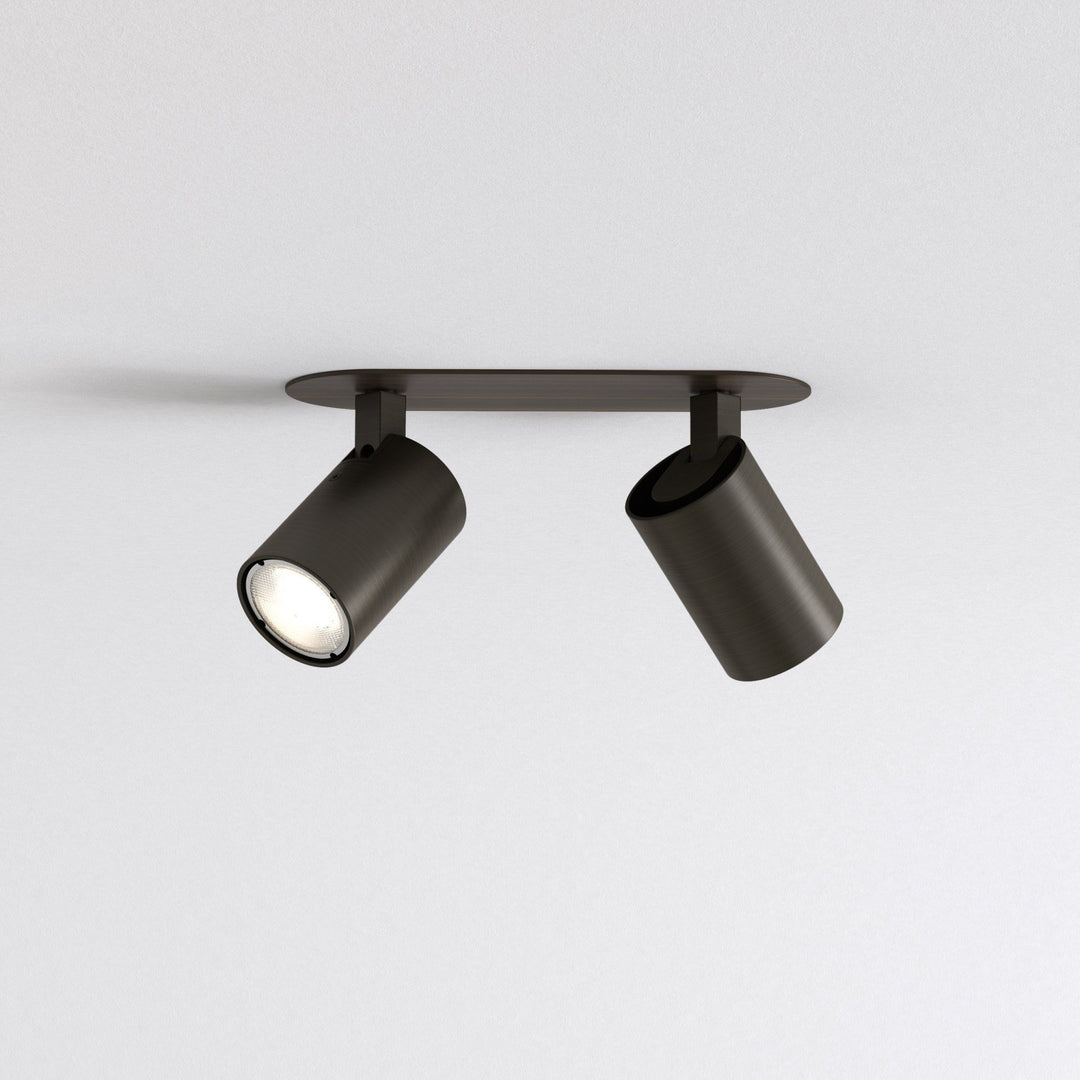 Astro 1286098 Ascoli Twin Recessed Spotlight Bronze