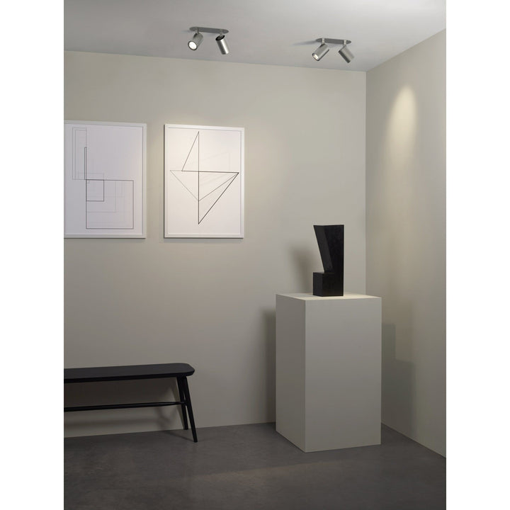 Astro 1286099 Ascoli Twin Recessed Spotlight Matt Nickel
