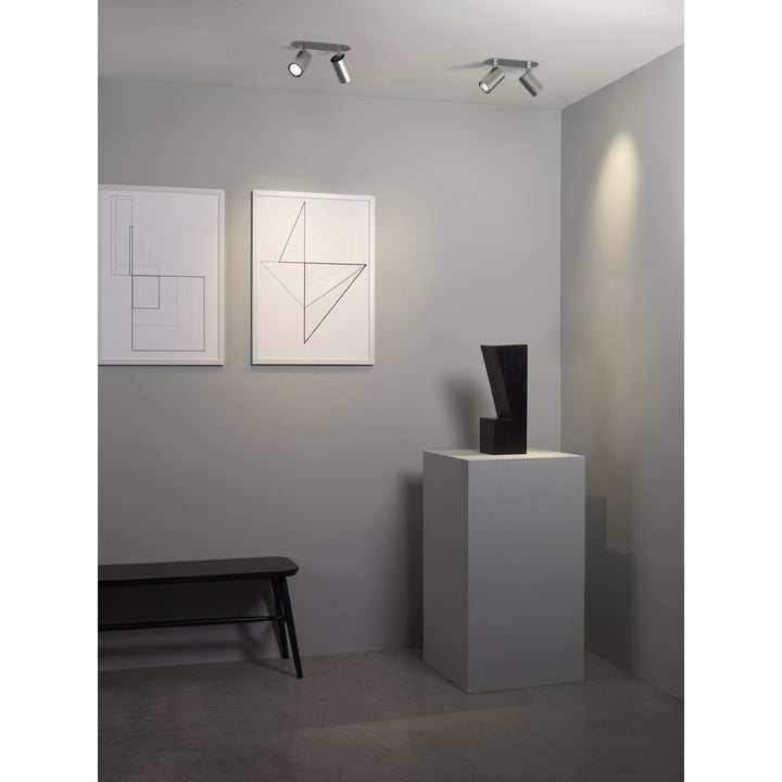 Astro 1286099 Ascoli Twin Recessed Spotlight Matt Nickel