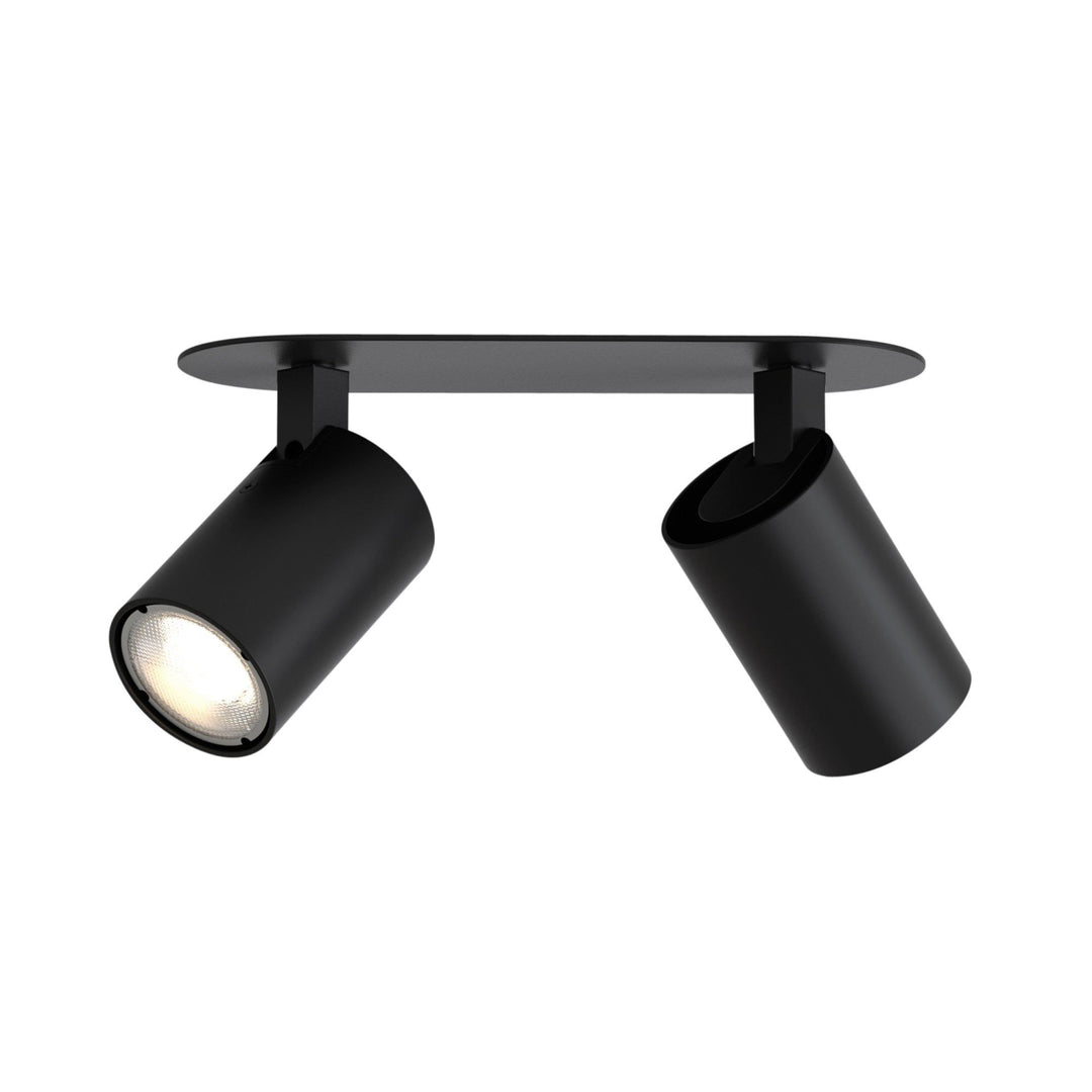 Astro 1286100 Ascoli Twin Recessed Spotlight Matt Black
