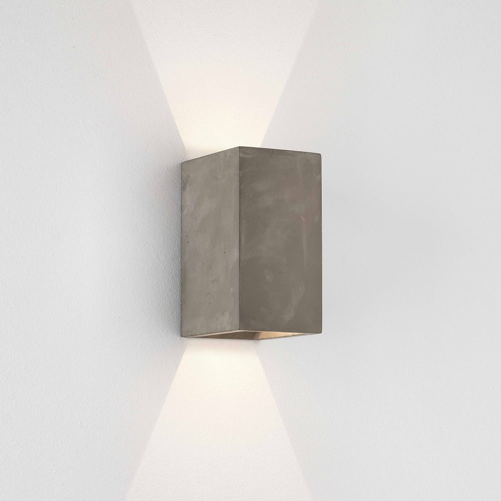 Astro 1298020 Oslo 160 LED Outdoor Wall Light Concrete