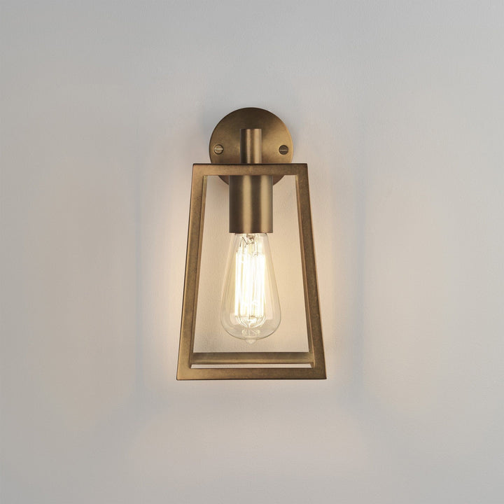 Astro 1306005 Calvi Outdoor Wall Light Antique Brass