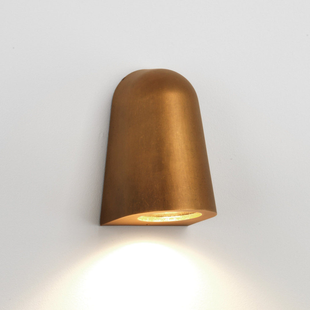 Astro 1317003 Mast Light Outdoor Wall Light Antique Brass