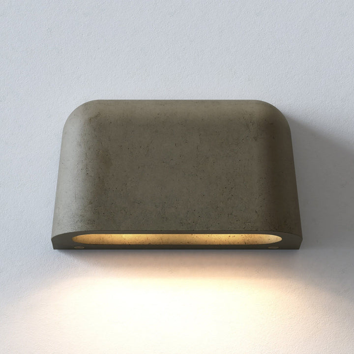 Astro 1317013 Mast Twin Outdoor Wall Light Matt Concrete