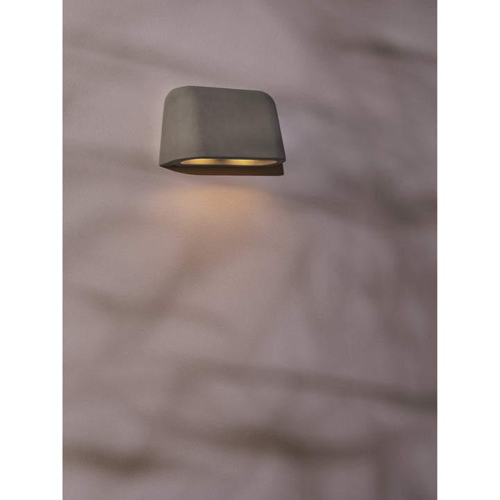 Astro 1317013 Mast Twin Outdoor Wall Light Matt Concrete