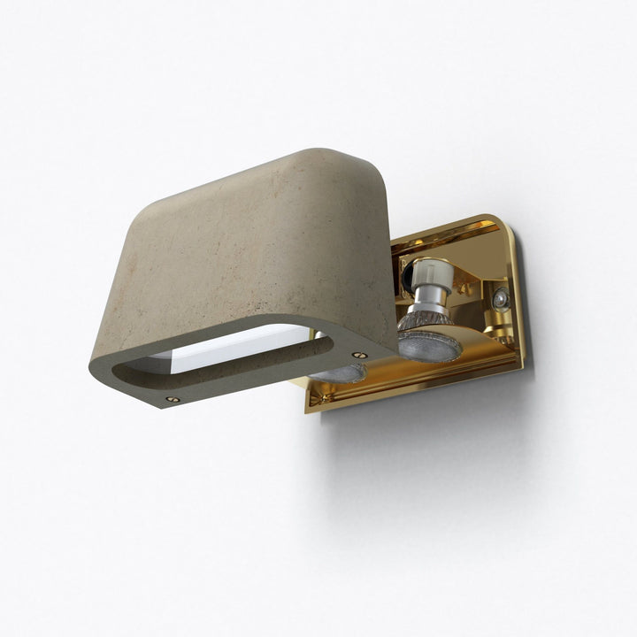 Astro 1317013 Mast Twin Outdoor Wall Light Matt Concrete