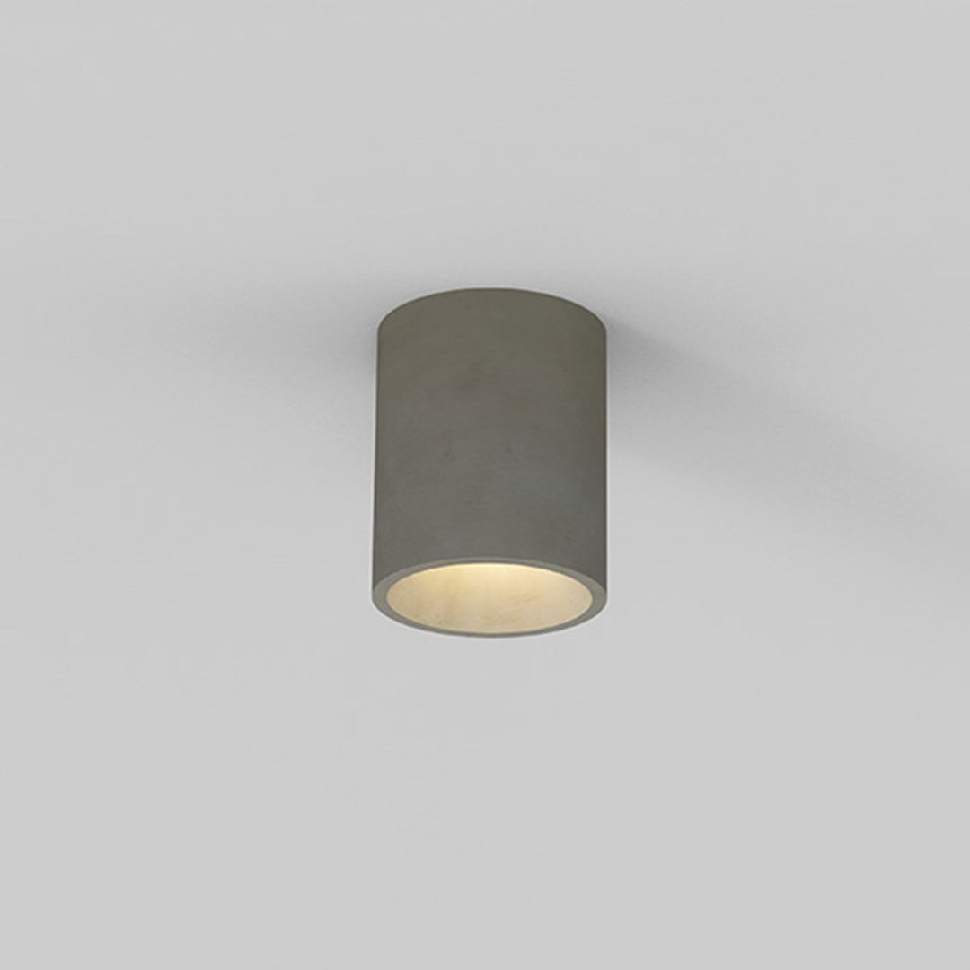 Astro 1326014 Kos Round Outdoor Ceiling Light Concrete