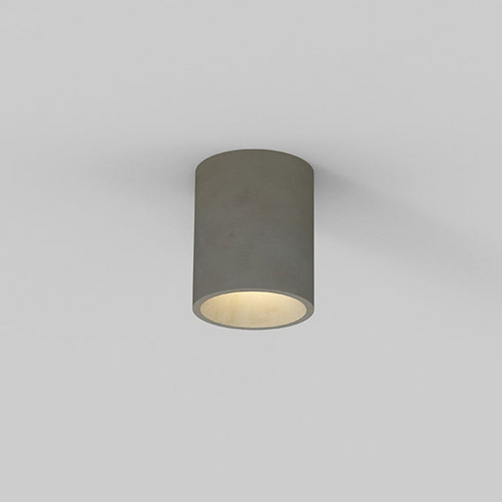 Astro 1326014 Kos Round Outdoor Ceiling Light Concrete