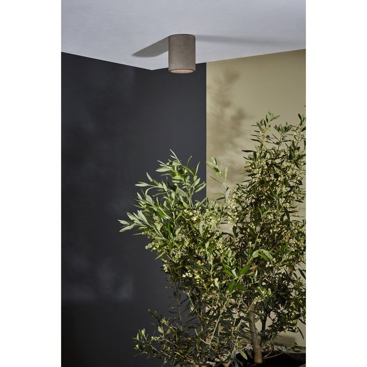 Astro 1326014 Kos Round Outdoor Ceiling Light Concrete
