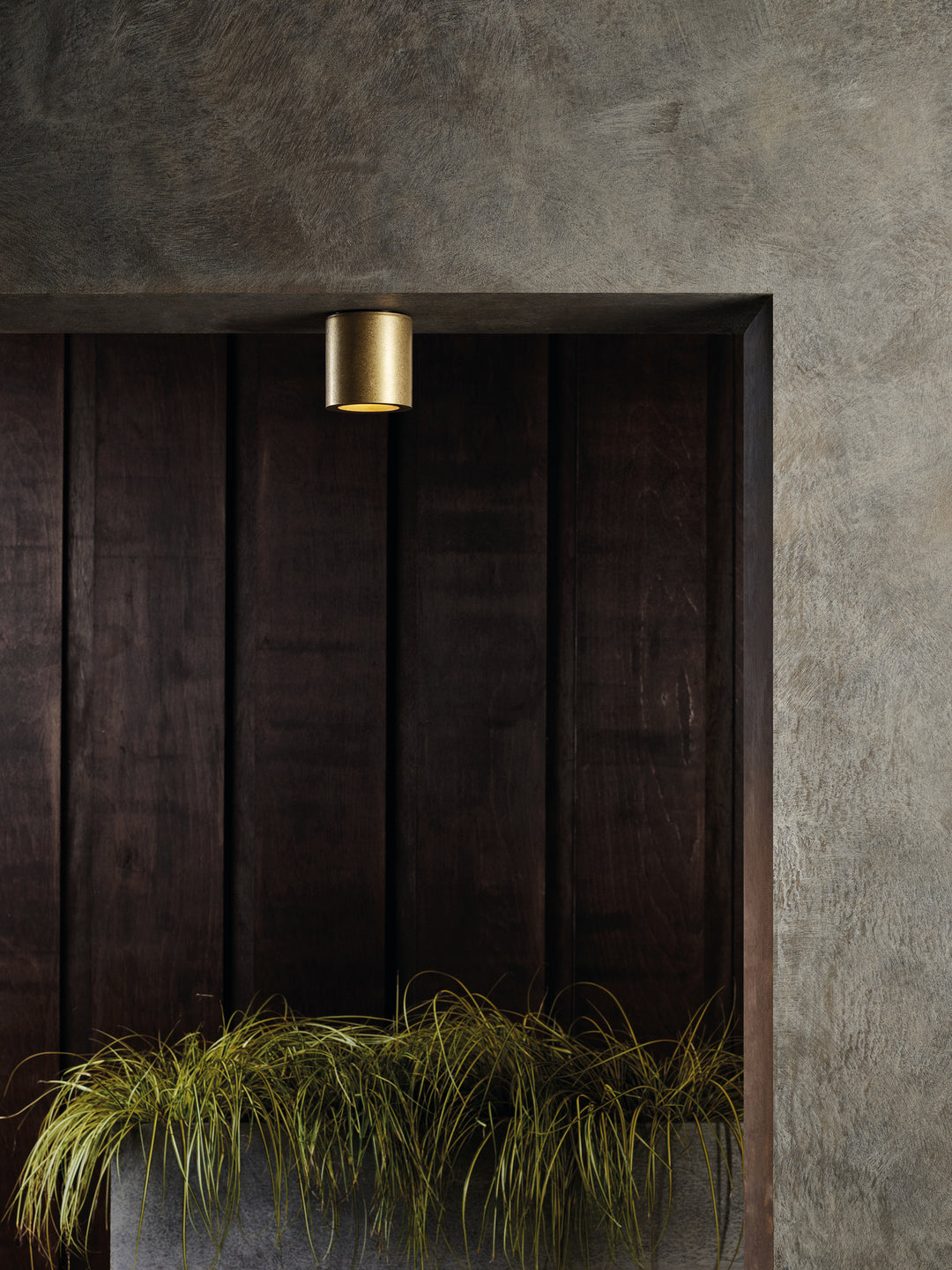 Astro 1326075 Kos Outdoor Downlight/Recessed Spot Light Solid Brass