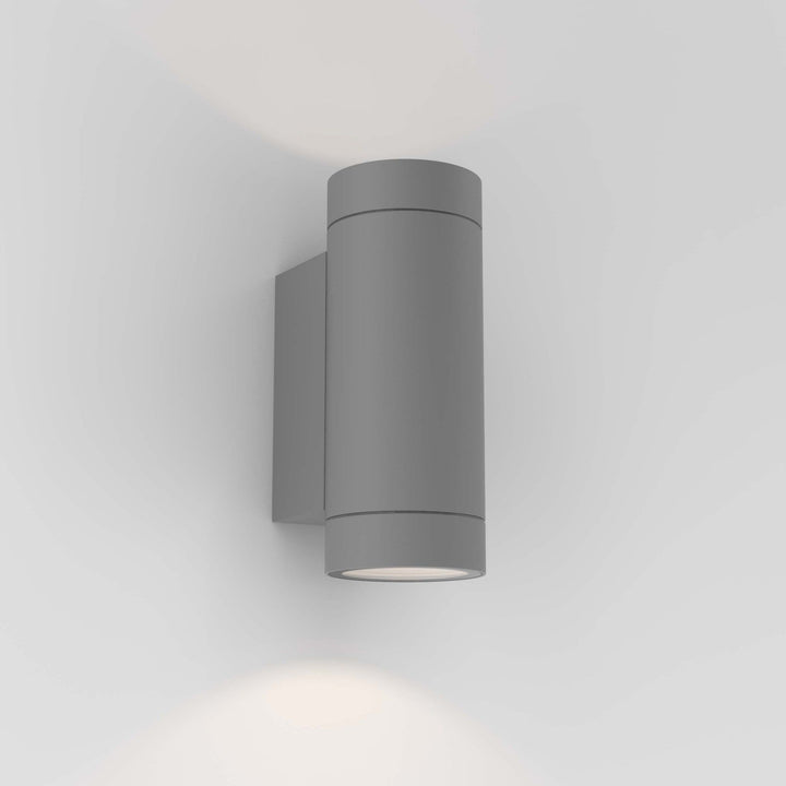 Astro 1372013 Dartmouth Twin Outdoor Wall Light Textured Grey