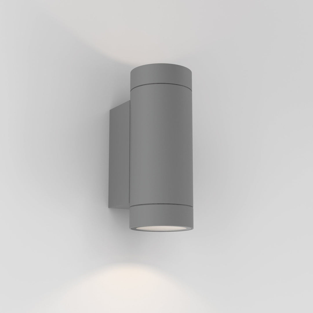 Astro 1372013 Dartmouth Twin Outdoor Wall Light Textured Grey
