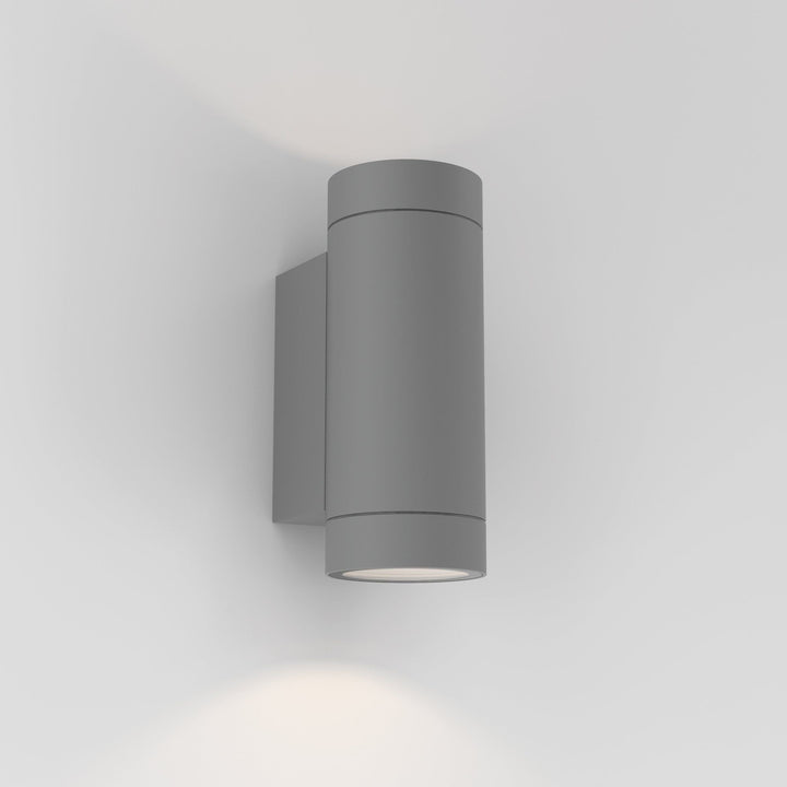 Astro 1372013 Dartmouth Twin Outdoor Wall Light Textured Grey