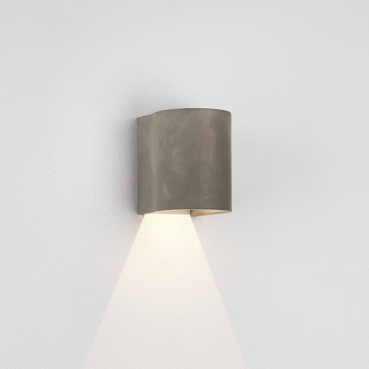 Astro 1384019 Dunbar 120 LED Outdoor Wall Light Concrete