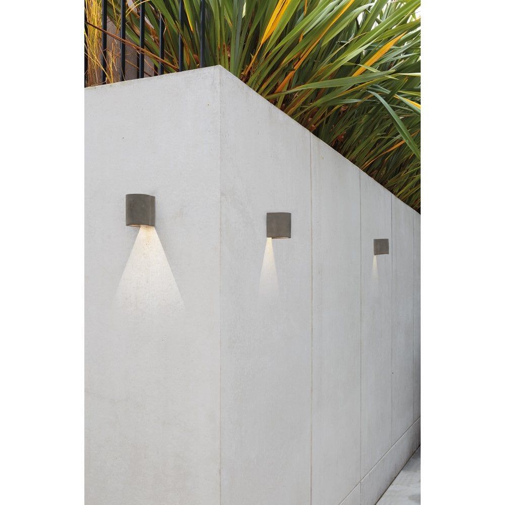 Astro 1384019 Dunbar 120 LED Outdoor Wall Light Concrete