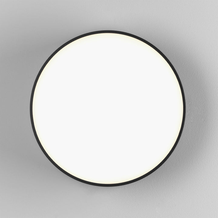Astro 1391004 Kea Round 250 Outdoor LED Wall/Ceiling Light Black
