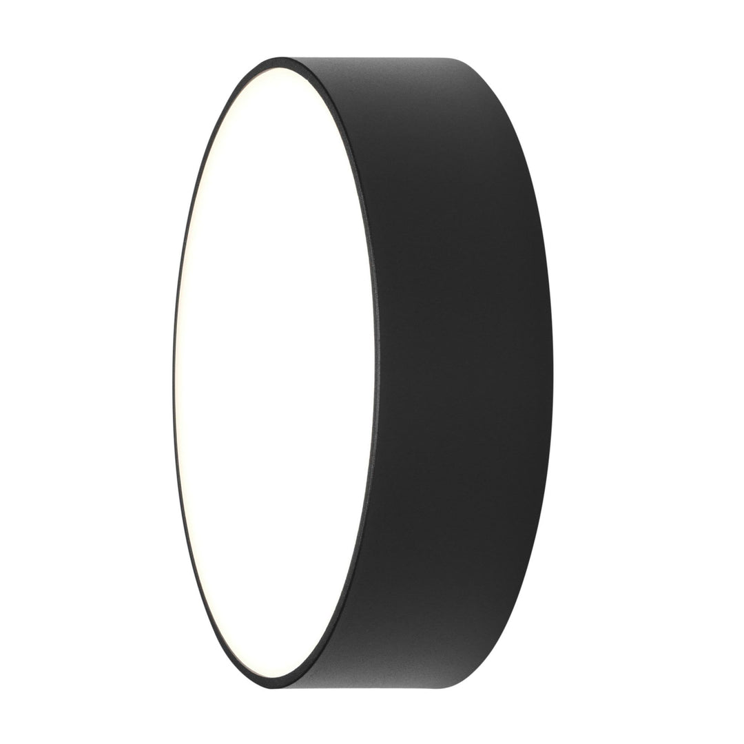 Astro 1391004 Kea Round 250 Outdoor LED Wall/Ceiling Light Black