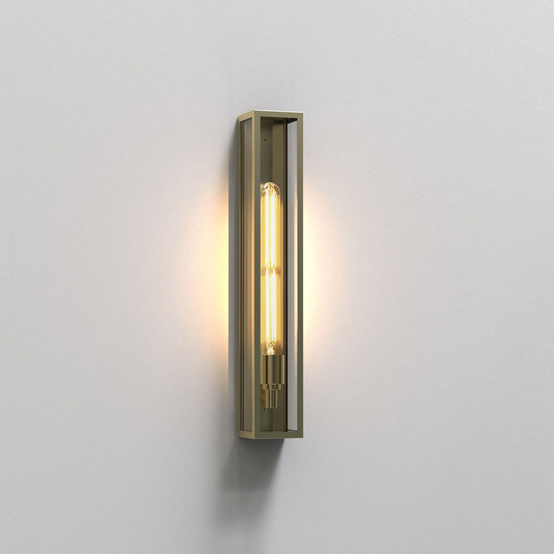 Astro 1402006 Harvard Coastal 500 Outdoor Wall Light Natural Brass