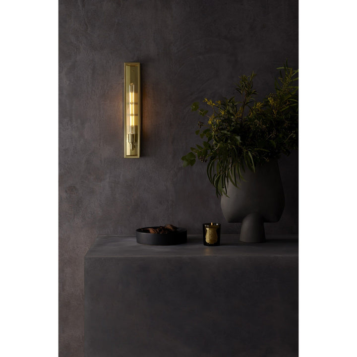Astro 1402006 Harvard Coastal 500 Outdoor Wall Light Natural Brass