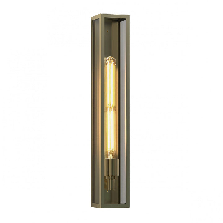 Astro 1402006 Harvard Coastal 500 Outdoor Wall Light Natural Brass