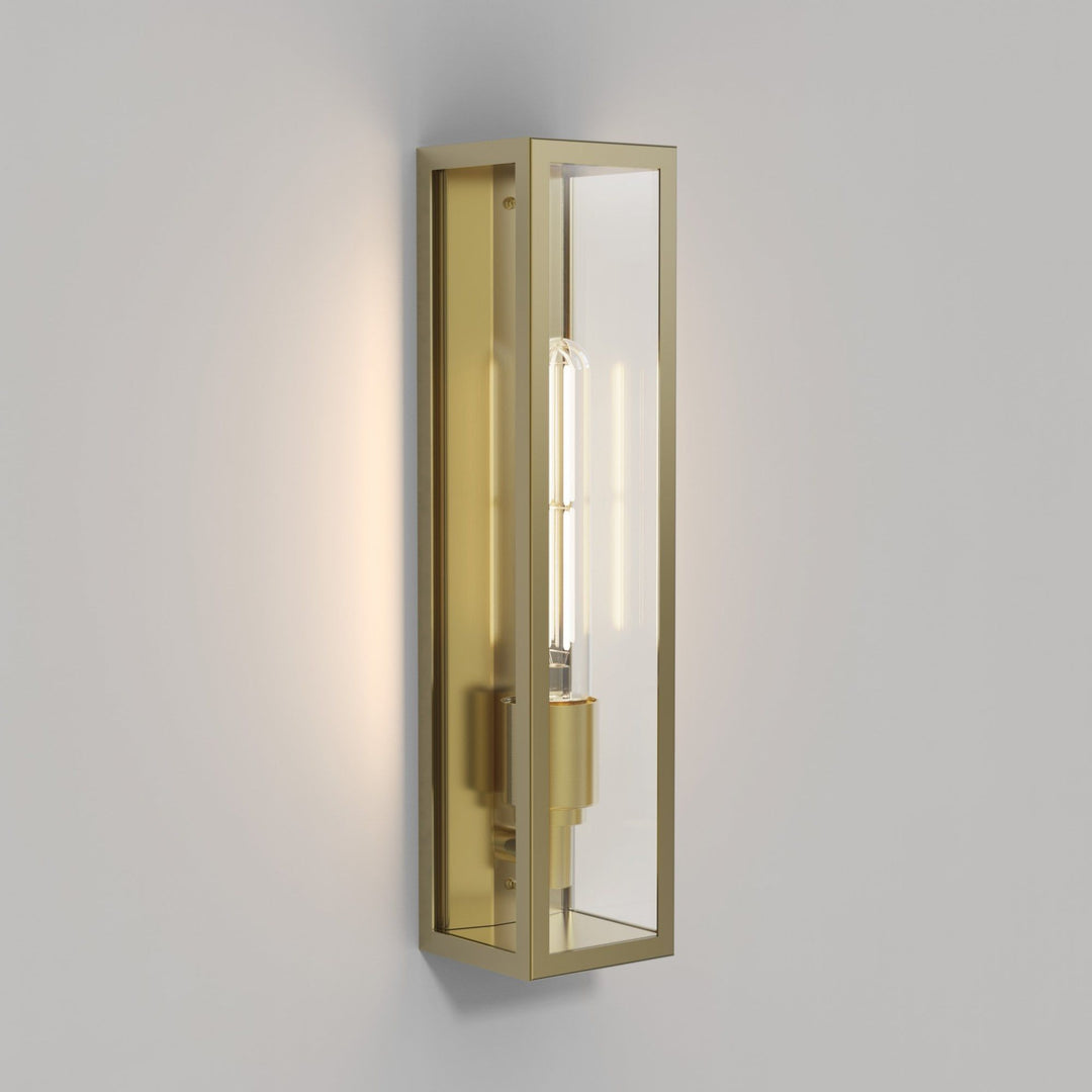 Astro 1402007 Harvard Coastal Outdoor Wall Light Natural Brass
