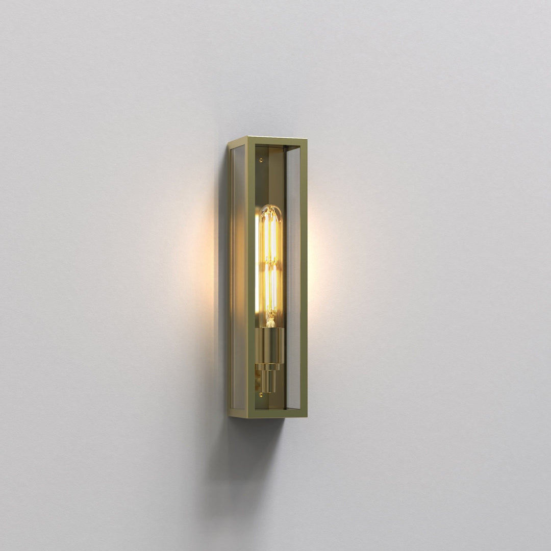 Astro 1402007 Harvard Coastal Outdoor Wall Light Natural Brass