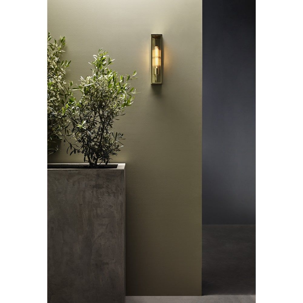 Astro 1402007 Harvard Coastal Outdoor Wall Light Natural Brass