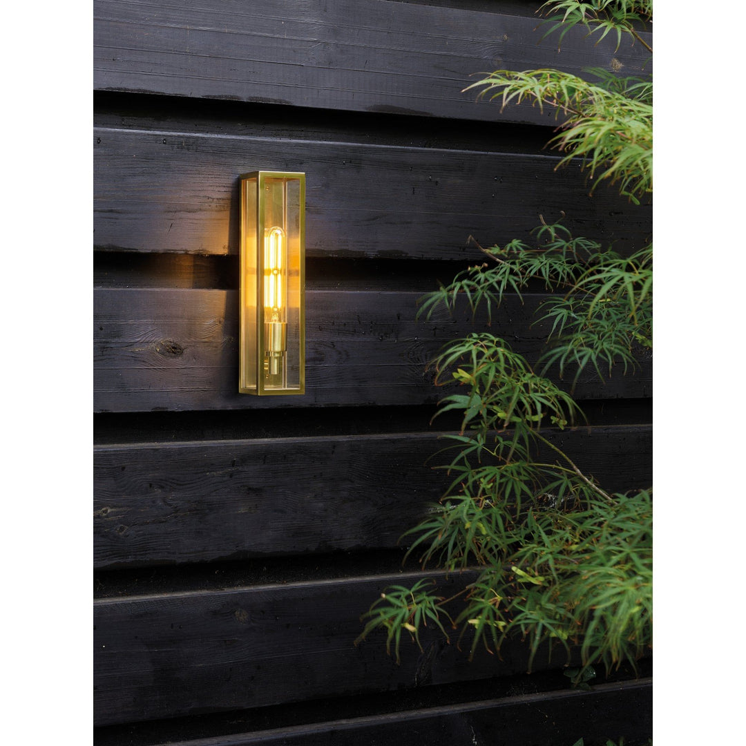 Astro 1402007 Harvard Coastal Outdoor Wall Light Natural Brass