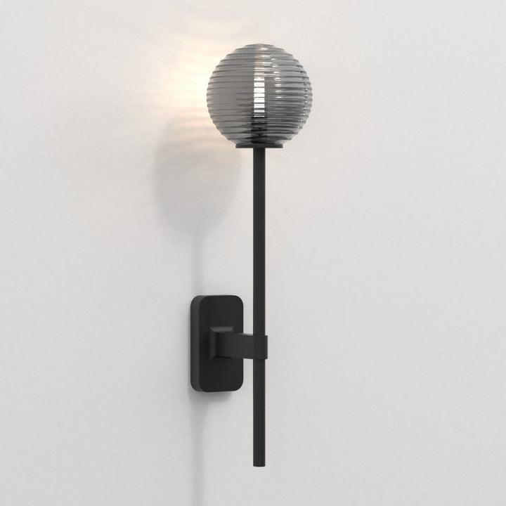 Astro 1429006 Tacoma Single Grande Bathroom Wall Light Matt Black