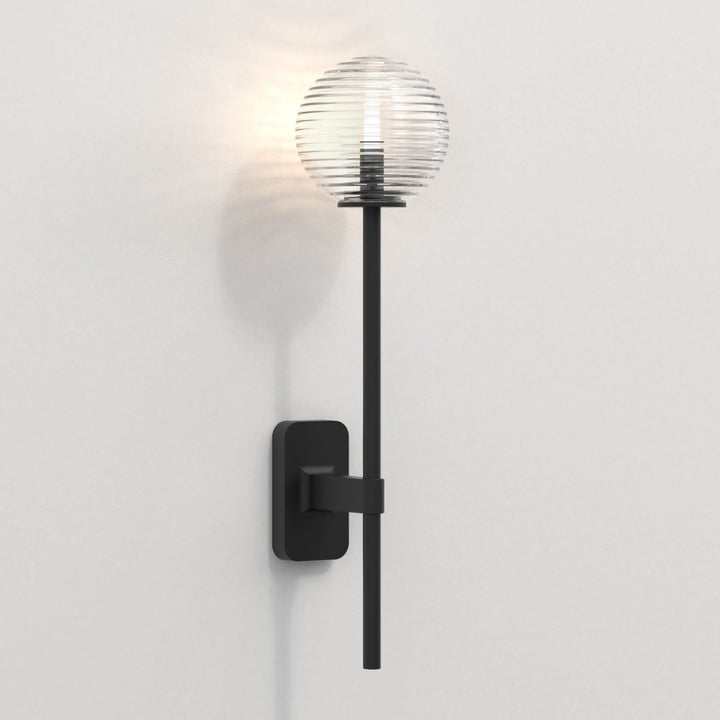 Astro 1429006 Tacoma Single Grande Bathroom Wall Light Matt Black